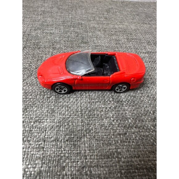Hot Wheels Other - Hot Wheels 1995 Camaro Convertible Red Die-Cast Car Malaysia Collectible